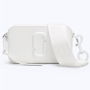 Marc Jacobs Snapshot Bag in Moon White
